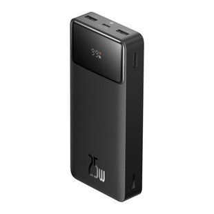 Повербанк 20000 мАч 25Вт 2x USB Type-C черный Baseus Bipow PPBD020301 PPBD020301 фото