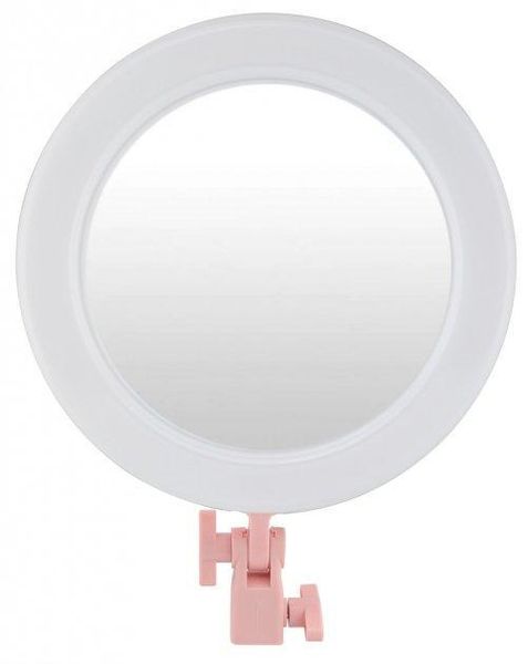Кольцевая LED лампа Ra-95 с зеркалом (Диаметр 26 см) + Штатив тренога 4845 фото
