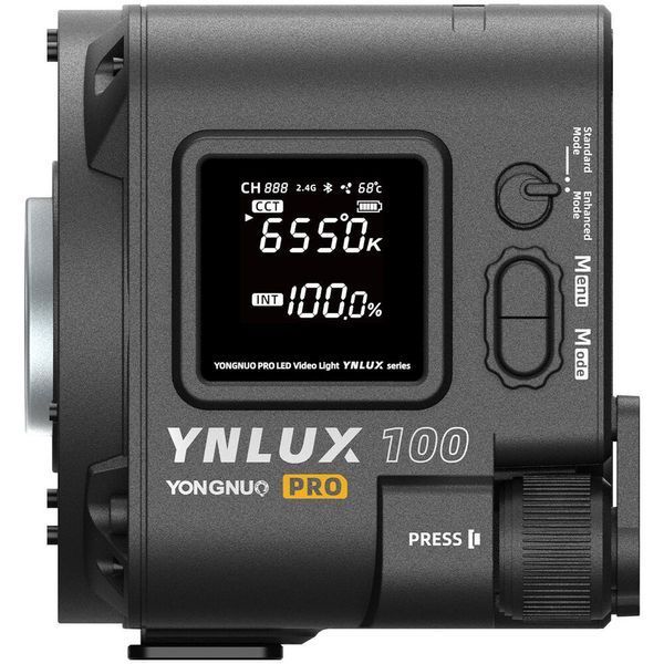 Постійне світло LED Bi-Color CRI 95+ 120 Вт 2700 К-6500 К Yongnuo YNLUX100 PRO KIT 4354 фото