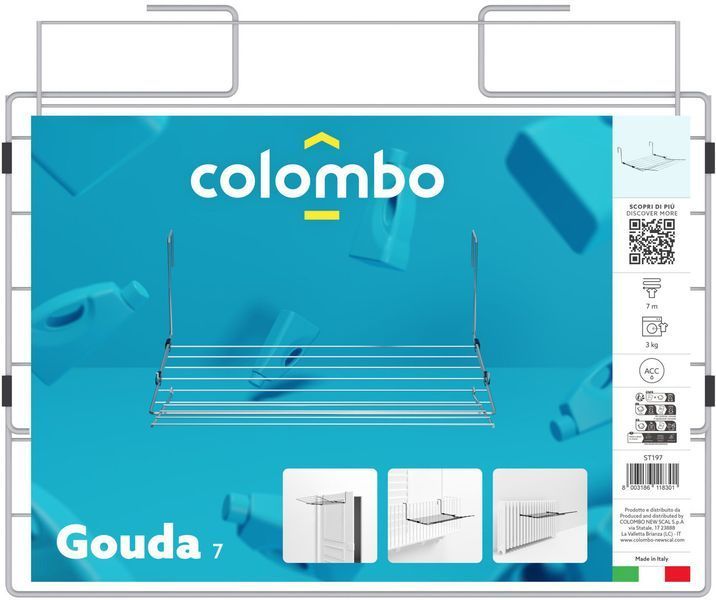 Сушилка для белья навесная Colombo Gouda 7 (ST197) 931875 фото