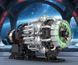 Конструктор двигун Turbojet 1214 деталей Mould King Mking Engine 10216 F5179 фото 3