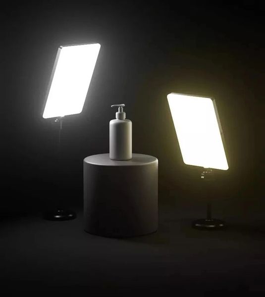 Светодиодная Led-панель RL-24 лампа для видео и фото 2800k-6500k с пультом ДУ 1400 фото