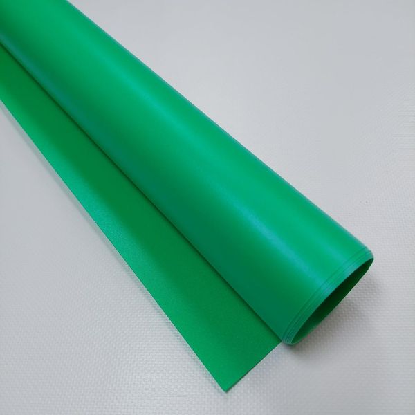 Фон виниловый матовый для предметной съемки Зеленый 68×130 см ПВХ 4739 фото