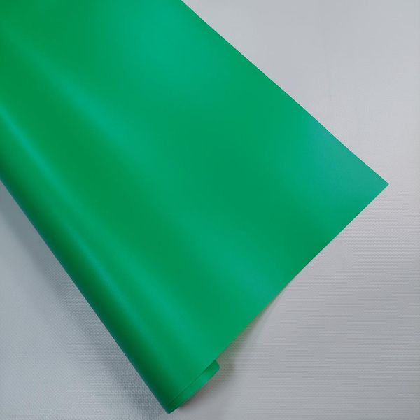 Фон вініловий матовий для предметної зйомки Зелений 68×130 см ПВХ 4739 фото