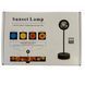 Лампа Sunset Lamp еффект солнца RGB + пульт 23см 16 цветов 4 режима Управление с смартфона 1433 фото 3
