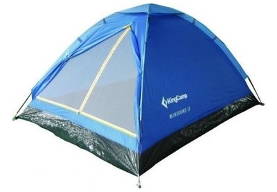 Палатка KingCamp Monodome 3(KT3010) (blue) KT3010BL фото