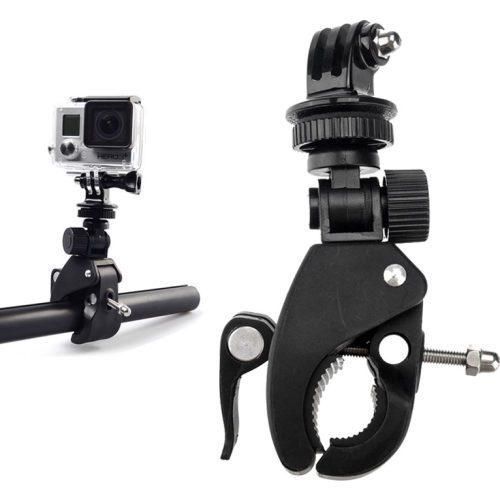 Крепление на трубу "Краб" для GoPro DJI Action Insta360 Handlebar clamp big F73 фото