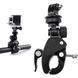 Крепление на трубу "Краб" для GoPro DJI Action Insta360 Handlebar clamp big F73 фото 2
