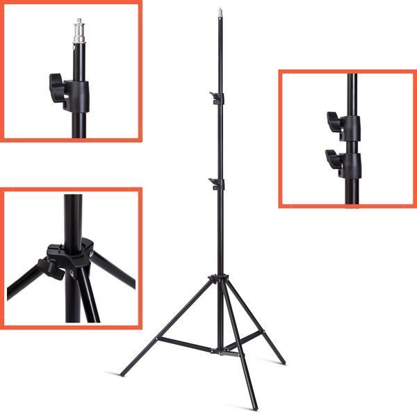 Софтбокс 50х70 см на 4 патрони E27 Profi-light PS-574 + Стійка 2 м 71050 фото