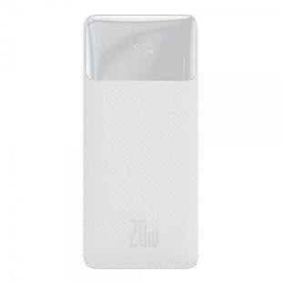 Повербанк 20000 мАч 20Вт 2x USB Type-C белый Baseus Bipow PPDML-M02 PPDML-M02 фото