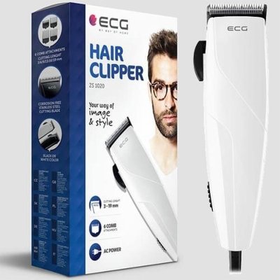 Машинка для стрижки волос ECG ZS 1020 White Германия rc1239 фото