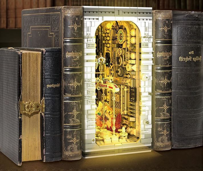 Конструктор Планета Звездной Мести 3068 деталей 3D книга на полку Reobrix 66030 5132 фото
