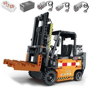 Конструктор вилковий навантажувач із пультом 722 деталей Reobrix Mechanical 22002 5110 фото