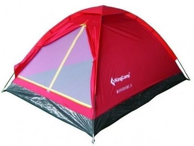 Палатка KingCamp Monodome 2(KT3016) (red) KT3016RE фото