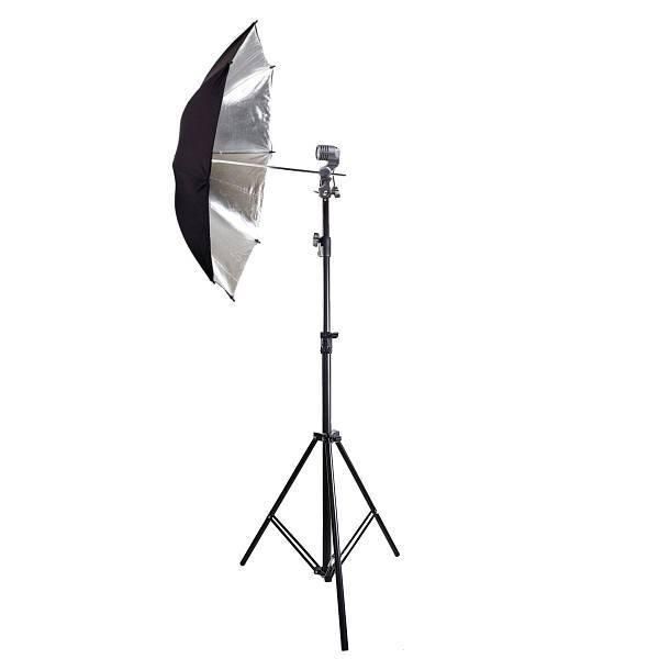 Набір студійного світла Prolight 300 Вт. 5500К із парасольками на відбиття й просвіт 1192 фото