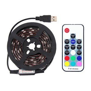 Світлодіодна стрічка RGB 1 м 60 SMD-5050 LED USB Puluz LED0620 3973 фото