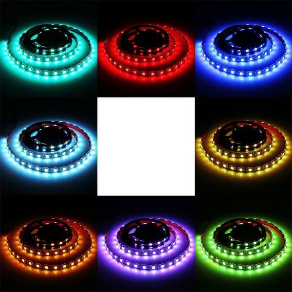 Світлодіодна стрічка RGB 1 м 60 SMD-5050 LED USB Puluz LED0620 3973 фото