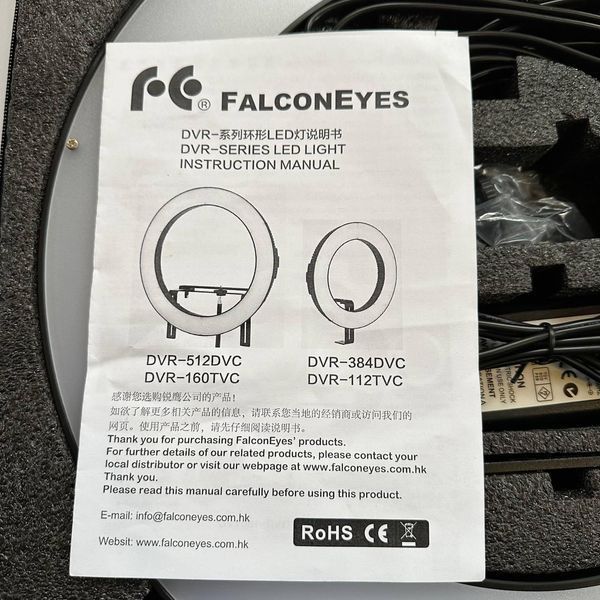 Кольцевой свет Falcon DVR-384DVC LED Ring (23W) DVR-384DVC фото