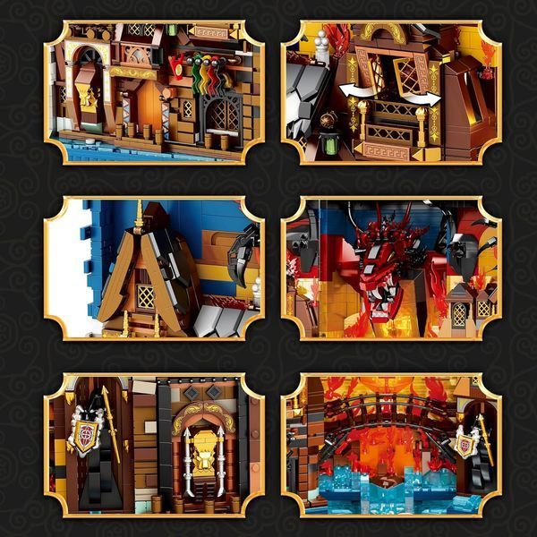 Конструктор Книга Шира 3398 деталей 3D книга на полку Reobrix 66035 5160 фото