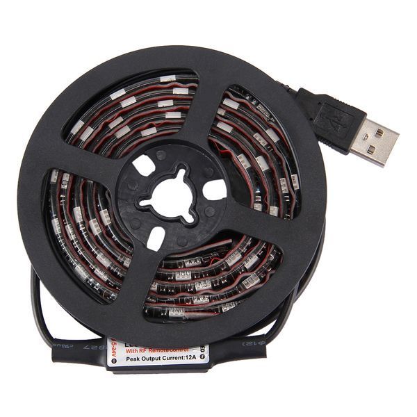 Світлодіодна стрічка RGB 1 м 60 SMD-5050 LED USB Puluz LED0620 3973 фото