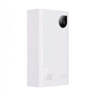 Повербанк 20000 мАч 30Вт Type-C 2x USB белый Baseus Adaman2 PPAD050002 PPAD050002 фото