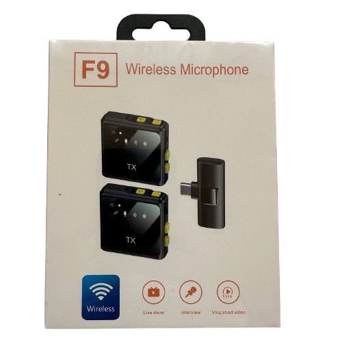 Беспроводной микрофон F9 Всенаправленный радиоприемник на 360&deg; Встроенный чип DSP 1437 фото
