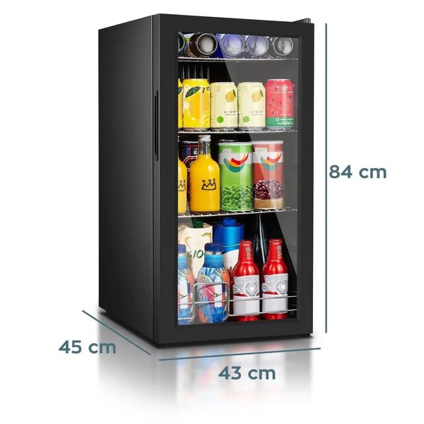 Мини-холодильник со стеклянной дверцей 74 л HEINRICH'S HGK 3174 Германия 53424 фото