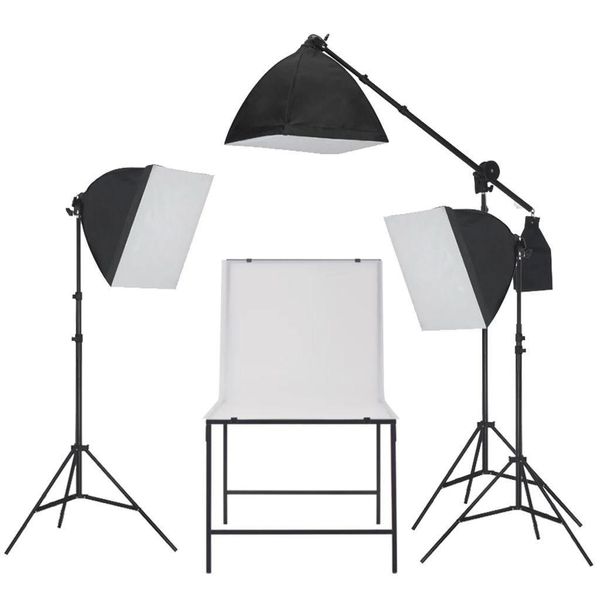 Набор студийного света для предметной съемки Prolighting (3 софтбокса 50x70 + стол) 4835 фото