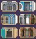 Конструктор Уличная Архитектура 3108 деталей 3D книга на полку Reobrix 66032 5158 фото 3