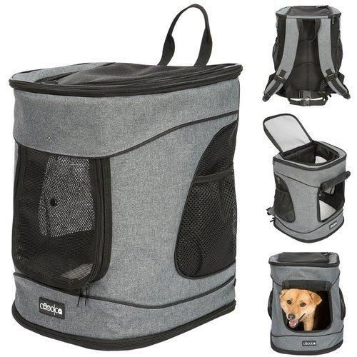 Рюкзак переноска для кошек и собак CADOCA 8020 фото