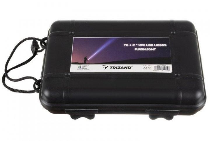 Фонарь тактический Trizand Searchlight T6 2 LED ZOOM 600 mAh 8057 фото
