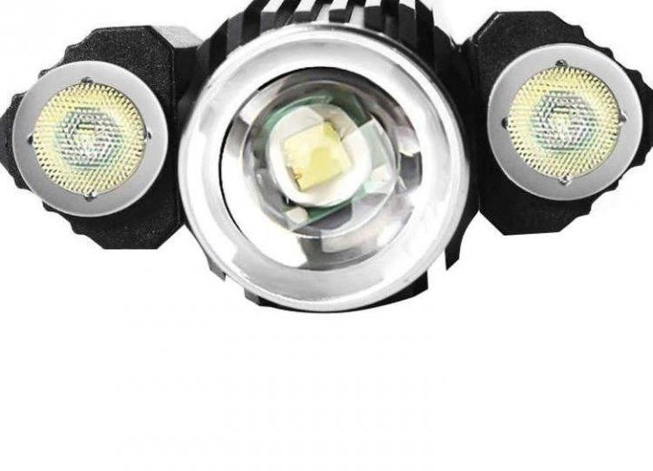 Фонарь тактический Trizand Searchlight T6 2 LED ZOOM 600 mAh 8057 фото