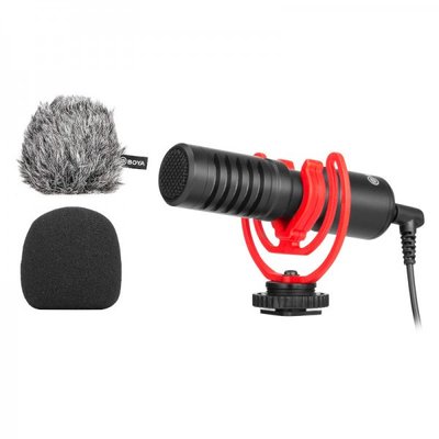 Микрофон для телефона и камеры Boya BY-MM1+ BY-MM1+ фото