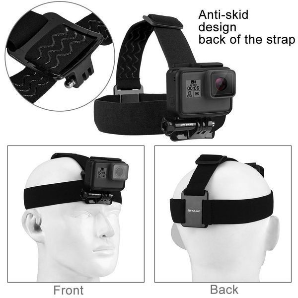 Кріплення на голову Puluz PU24 для GoPro Sjcam Xiaomi Sony Head Strap PU24 фото