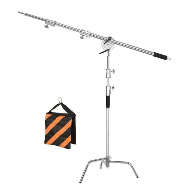 Професійна студійна стійка-журавль Profi-light C-Stand 330 см (з противагою-сумкою) 71195 фото