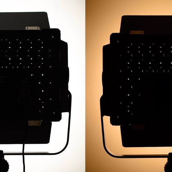 Постійне світло LED Bi-Color CRI 95+ 3200-5600K Yongnuo YN6000 4353 фото