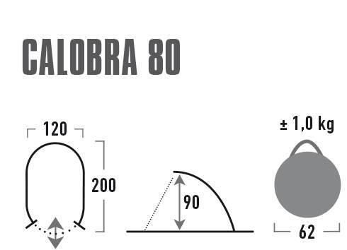 Палатка High Peak Calobra 80 Aluminium/Dark Grey (10021) 926277 фото