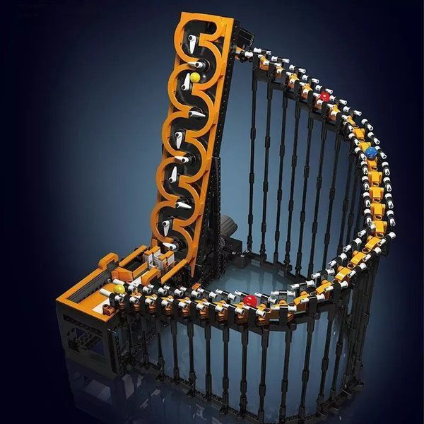 Конструктор лабиринт с шариками GBC Harp Track 1547 деталей Mould King 26008 5274 фото