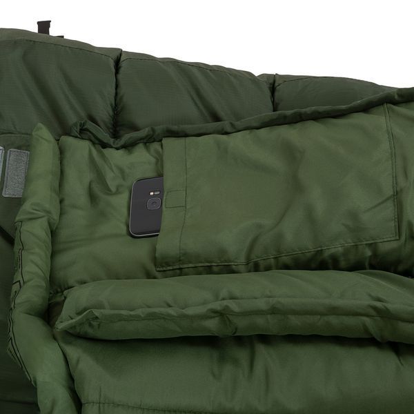 Спальный мешок Highlander Phoenix Spark 150/+4&deg;C Olive Green Left (SB242-OG) 929693 фото