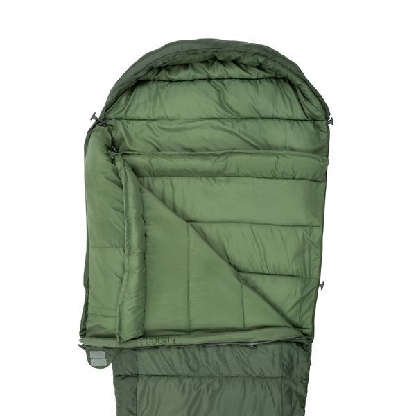 Спальный мешок Highlander Phoenix Spark 150/+4&deg;C Olive Green Left (SB242-OG) 929693 фото