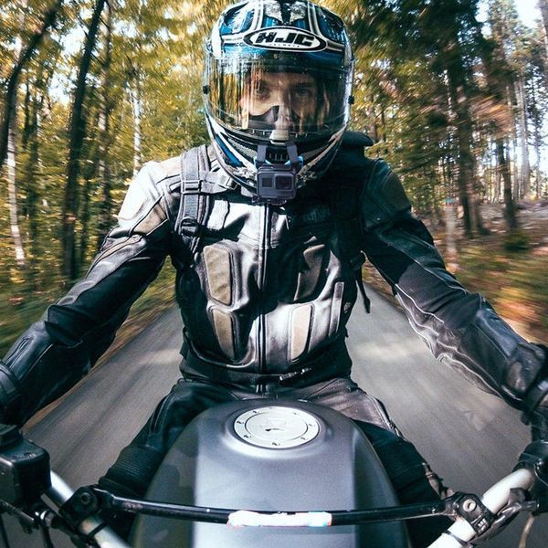 Крепление на шлем / подбородок для камер GoPro, YI, Eken, Sjcam (GP-HBM-MT7) 1039 фото