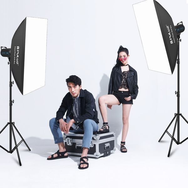 Софтбокс прямоугольный 60х90 см.Puluz Speedlite Softbox Mount Mount Diffus с креплением Bowens PU5124 фото