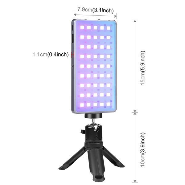 Видеосвет Puluz PU633 LED Full Color RGB 2500-9900К PU633 фото