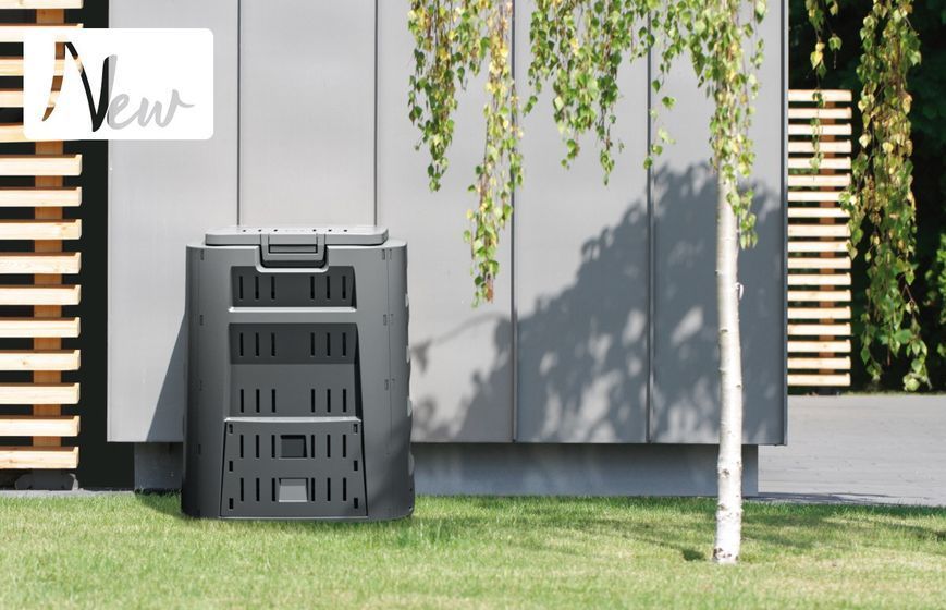 Компостер 220 Л Черный Prosperplast IKL220C-S411 фото